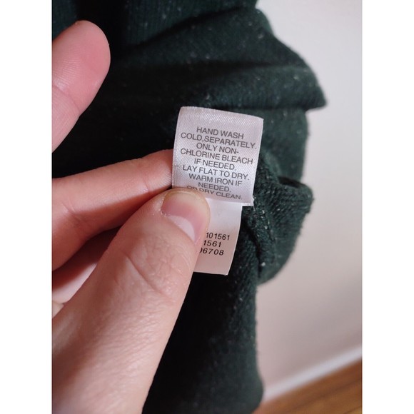 J Jill Women's L Green Cotton Silk Blend Skirt Pull On Maxi Knit Stretch Basic - Picture 6 of 8